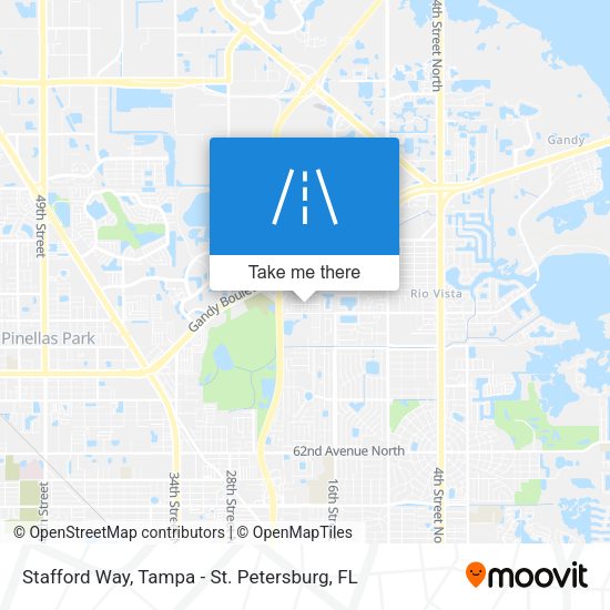 Stafford Way map