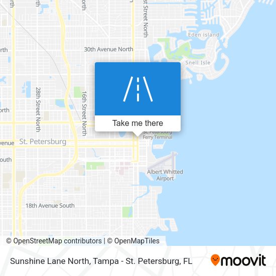 Mapa de Sunshine Lane North