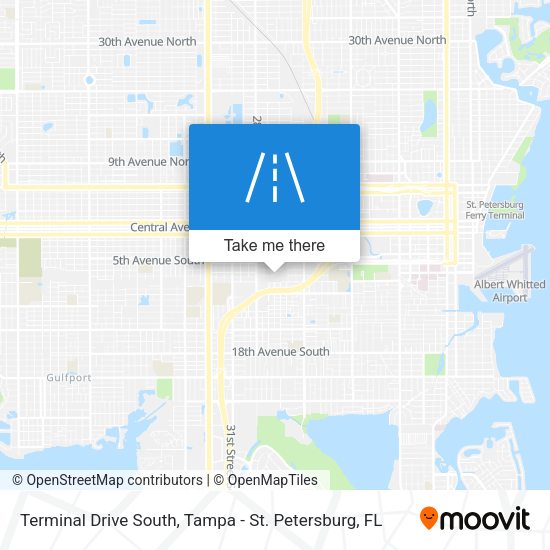 Mapa de Terminal Drive South