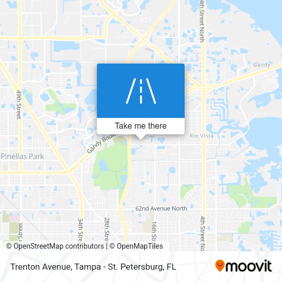Trenton Avenue map