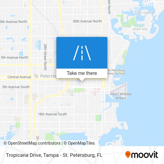 Mapa de Tropicana Drive