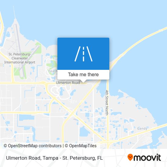 Ulmerton Road map