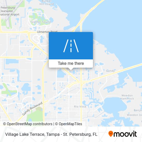 Village Lake Terrace map