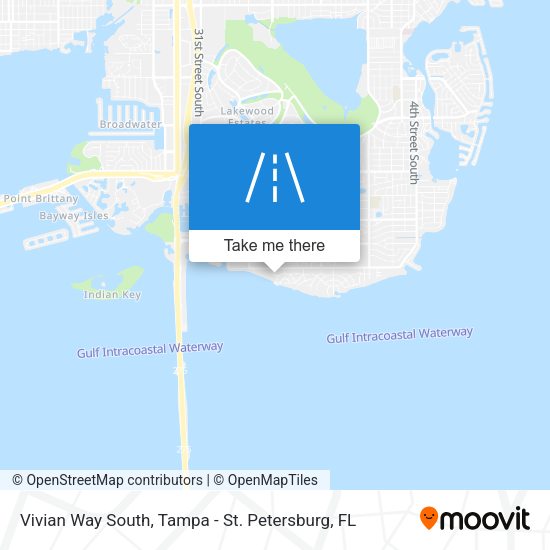 Mapa de Vivian Way South
