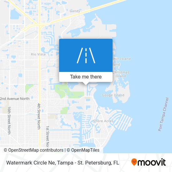 Watermark Circle Ne map