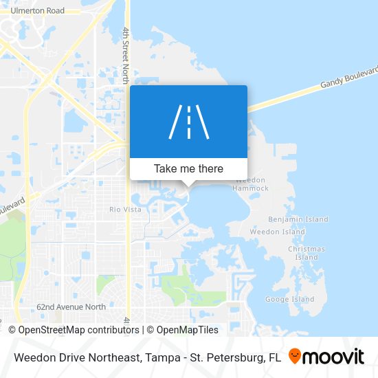 Weedon Drive Northeast map