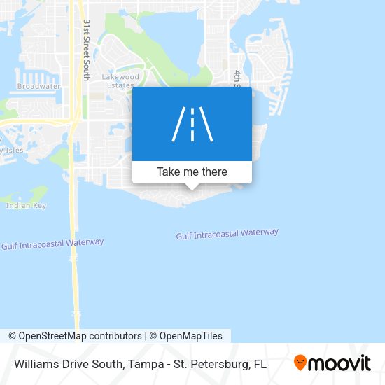 Mapa de Williams Drive South