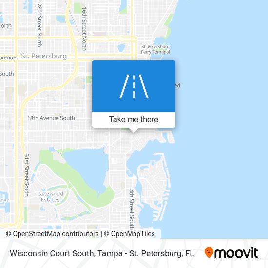Wisconsin Court South map