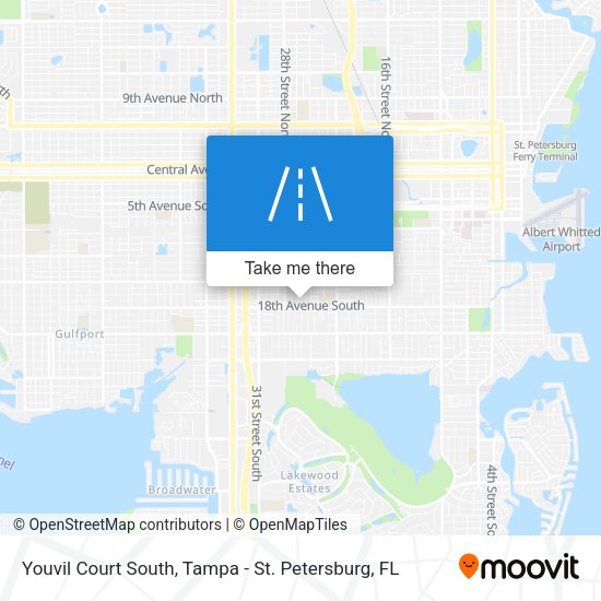 Mapa de Youvil Court South