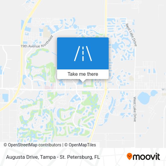 Augusta Drive map