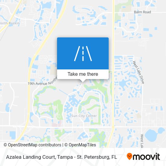 Azalea Landing Court map