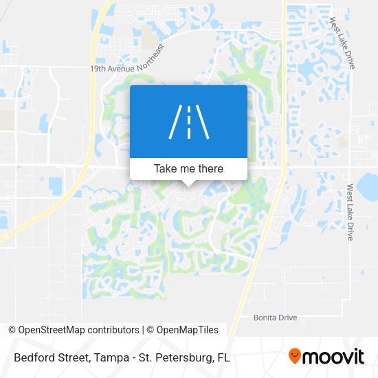 Bedford Street map