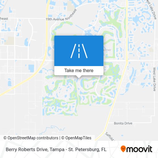 Berry Roberts Drive map