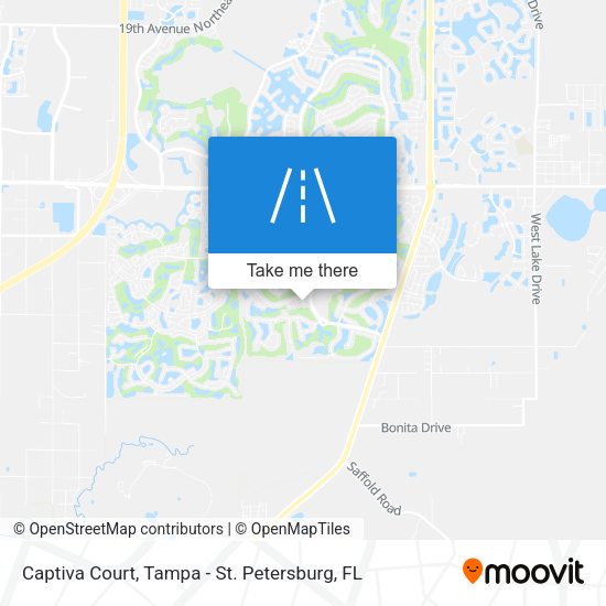 Captiva Court map