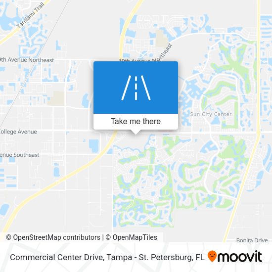 Commercial Center Drive map