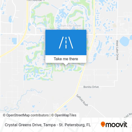 Mapa de Crystal Greens Drive