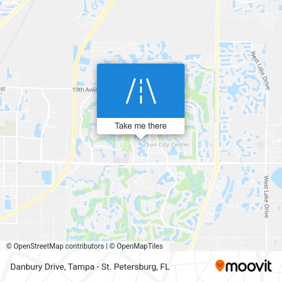 Mapa de Danbury Drive