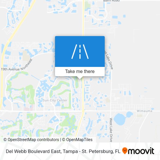 Mapa de Del Webb Boulevard East