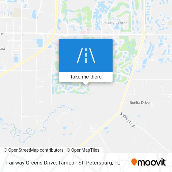 Fairway Greens Drive map