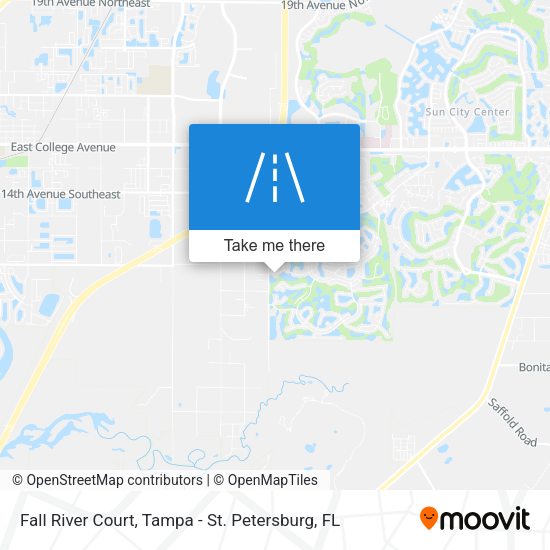 Fall River Court map