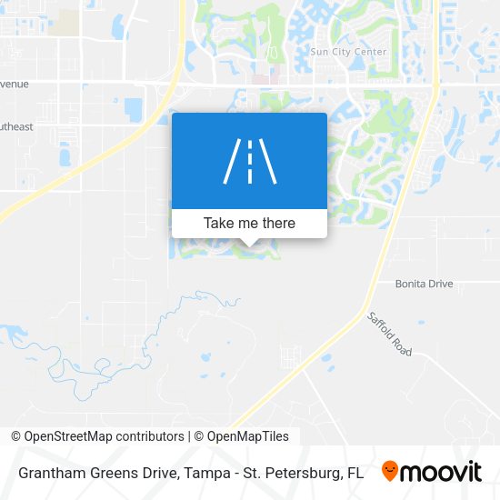 Mapa de Grantham Greens Drive