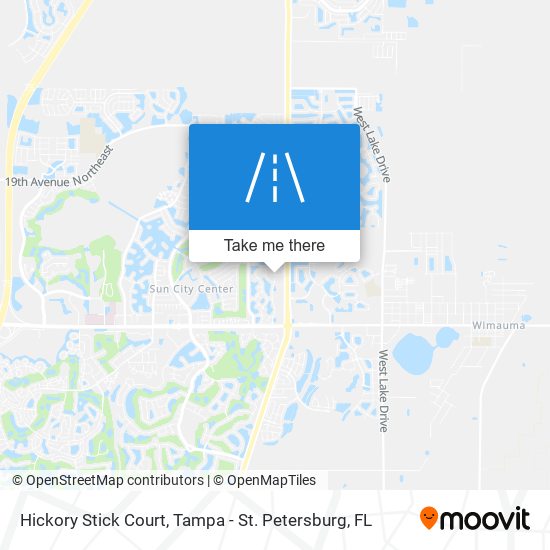 Hickory Stick Court map