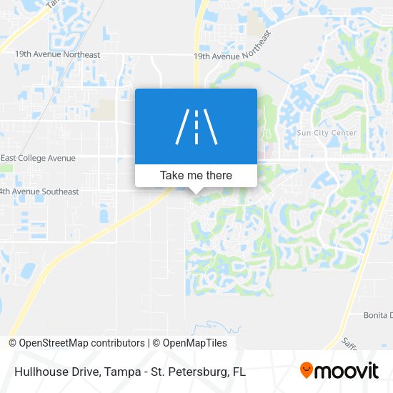 Hullhouse Drive map