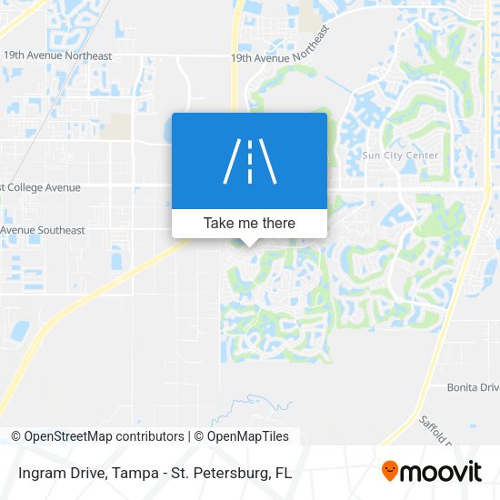 Ingram Drive map