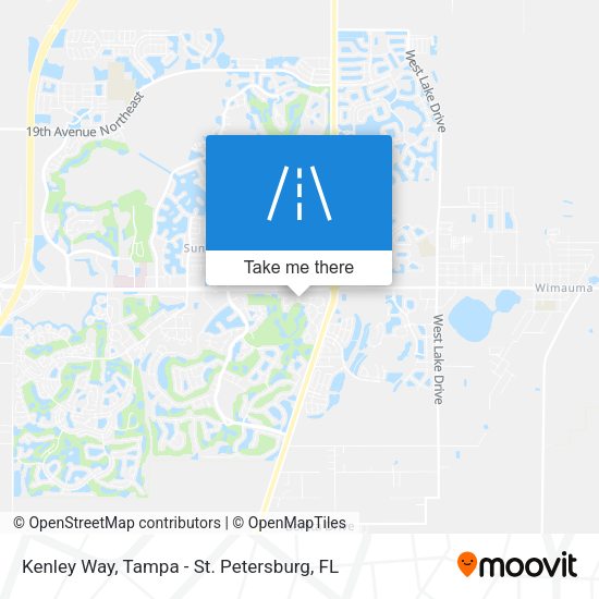Kenley Way map