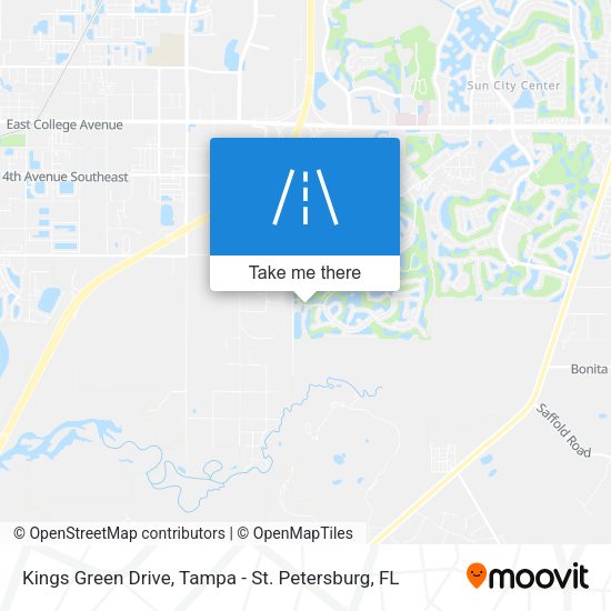 Mapa de Kings Green Drive
