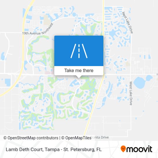 Lamb Deth Court map