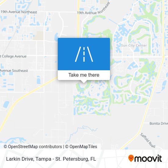 Larkin Drive map