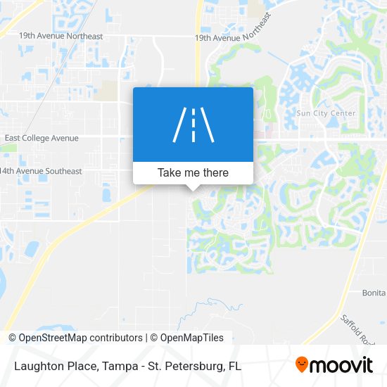 Laughton Place map