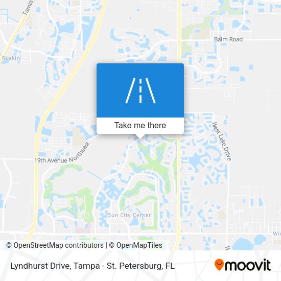 Mapa de Lyndhurst Drive