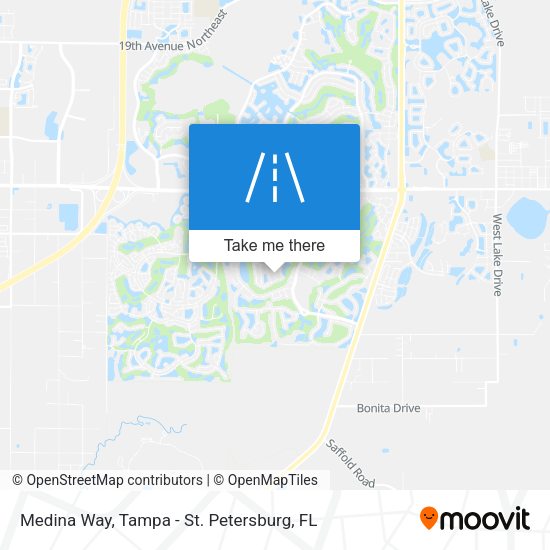 Mapa de Medina Way