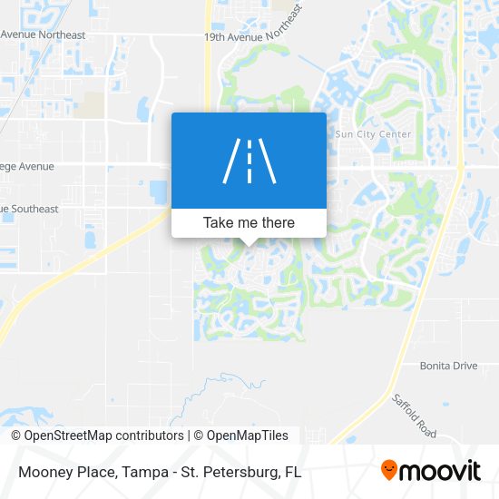 Mooney Place map