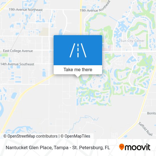 Nantucket Glen Place map