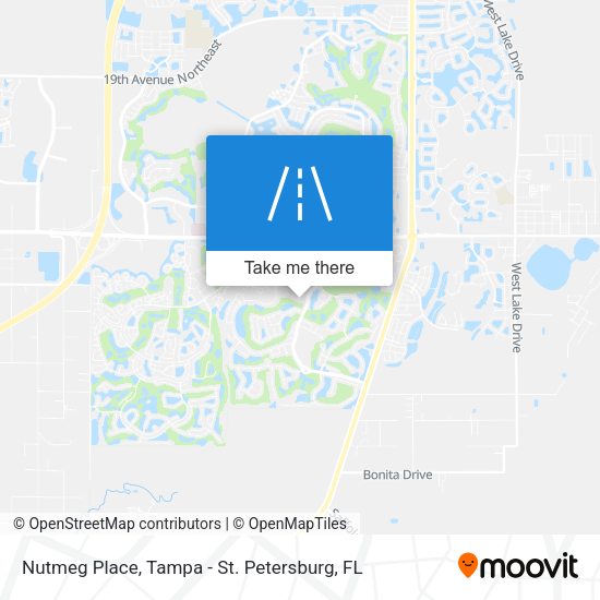 Nutmeg Place map