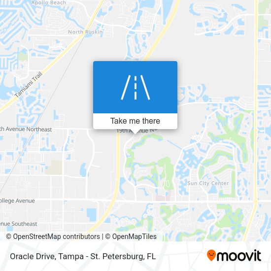 Oracle Drive map