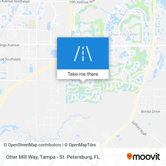 Otter Mill Way map