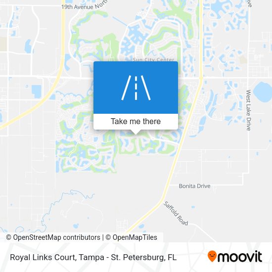 Mapa de Royal Links Court