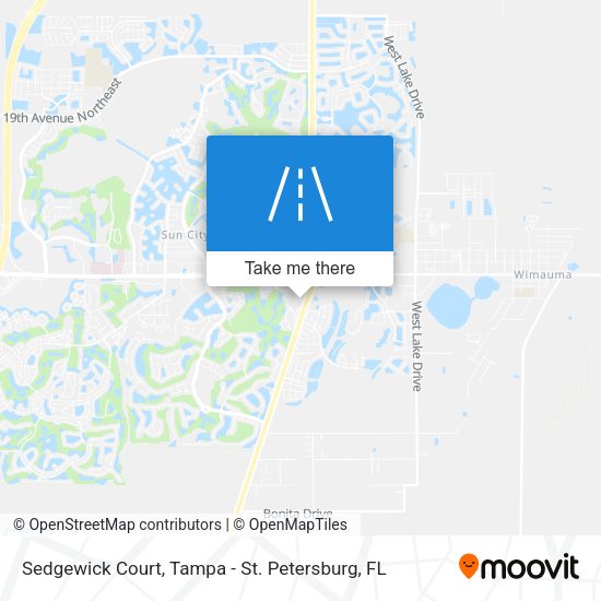 Mapa de Sedgewick Court