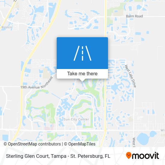 Sterling Glen Court map