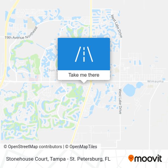 Mapa de Stonehouse Court