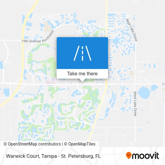 Warwick Court map