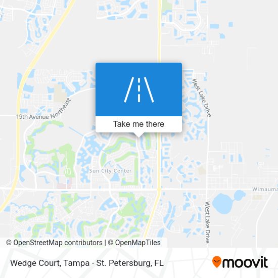 Wedge Court map