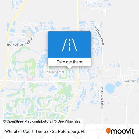 Whitetail Court map