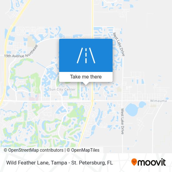 Wild Feather Lane map