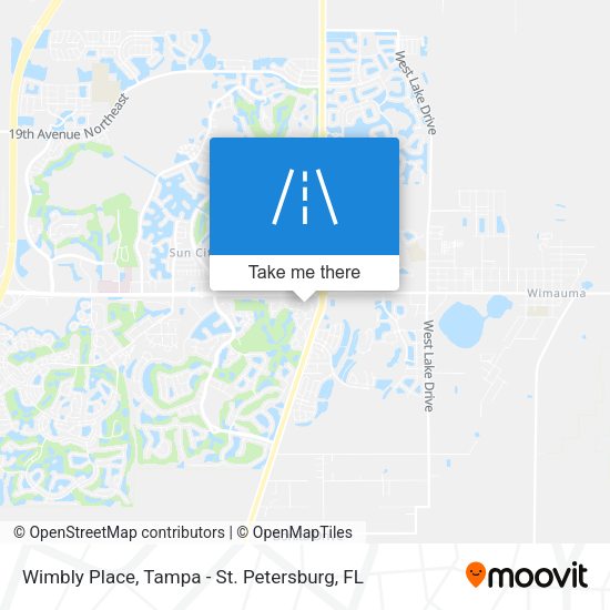Wimbly Place map