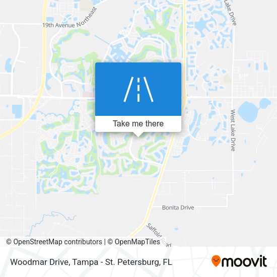 Mapa de Woodmar Drive